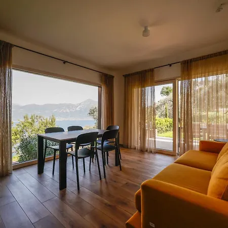 Podere Sabaina, Private Mit Pool, Seeblick Und 3 Wohneinheiten Zur Alleinnutzung Vila Torri Del Benaco
